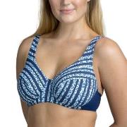 Miss Mary Bondi Underwire Bikini Bra Blå Mønster polyamid D 100 Dame