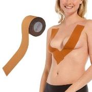 Magic Breast Tape Mocca bomull One Size Dame