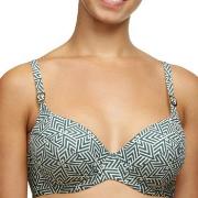 Femilet Aztec Java Sustainable UW Bikini Bra Grønn Mønster polyamid F ...