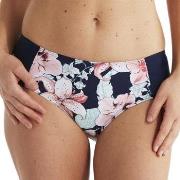 Damella Scarlett Pink Lillies Tai Bikini Brief Blå/Rosa 42 Dame