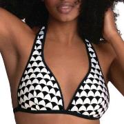 Rosa Faia Summer In Cannes Mina Bikini Top Svart/Hvit Large Dame