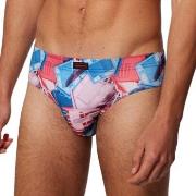 Bruno Banani Beach Life Brief Blå/Rosa polyester Medium Herre