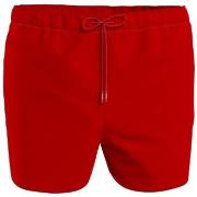 Tommy Hilfiger Badebukser Solid Swimshorts Rød Medium Herre