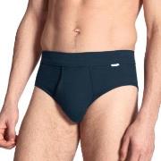 Calida Cotton 1 Herr Midi Gylf 23112 Marine bomull XX-Large Herre