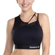 Reebok BH Alura Cut Out Crop Top Svart polyester X-Small Dame