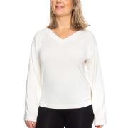 Calvin Klein Modal Coord LS Top Benhvit modal Large Dame