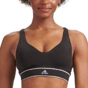 adidas BH 40GG Seamless Plunge Bra Svart X-Large Dame