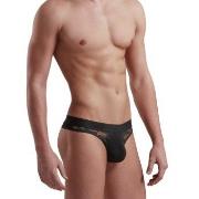 Doreanse Men Sexy Lace Thong Svart Small Herre