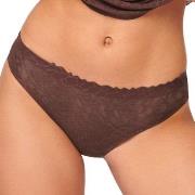 Sloggi Truser ZERO Feel Lace 2.0 Brazil Panty Brun Large Dame