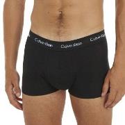 Calvin Klein 5P Cotton Stretch Solid Low Rise Trunks Svart bomull Medi...