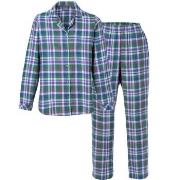 Trofe Flanell Pyjama Rutet bomull Large Dame