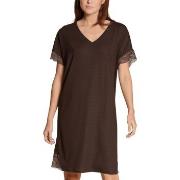 Calida Lace Dreams Nightshirt Brun tencel X-Small Dame