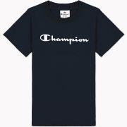 Champion American Classics Legacy Girls T-Shirt Marine bomull Medium D...