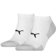 Puma Strømper 2P Sport Cushioned Sneaker Socks Hvit Str 43/46