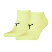 Puma Strømper 2P Sport Light Sneaker Socks Gul Str 39/42