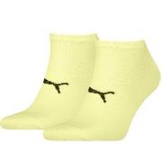 Puma Strømper 2P Sport Light Sneaker Socks Gul Str 43/46