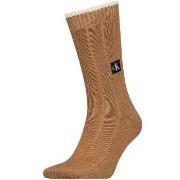 Calvin Klein Strømper Men Icon Patch Sock Brun One Size Herre