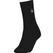 Calvin Klein Strømper Women Icon Patch Sock Svart One Size Dame