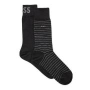 BOSS Strømper 2P RS Marc CC Socks Svart Str 43/46