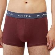 Marc O Polo Cotton Trunks 6P Rød/Grå bomull Large Herre