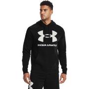 Under Armour Rival Fleece Big Logo Hoodie Svart/Hvit X-Large Herre