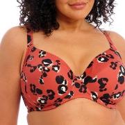 Elomi Kotiya Underwire Plunge Bikini Top Oransje/Svart F 90 Dame