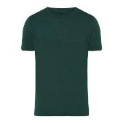 JBS of Denmark Wool T-shirt Grønn ull Small Herre