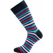 JBS Strømper Patterned Cotton Socks Hvit/Turkis Str 40/47 Herre