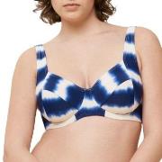 Triumph Summer Fizz W 01 Bikini Top Blå/Hvit polyamid B 42 Dame