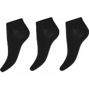 Decoy Strømper 3P Bamboo Classic Sneaker Socks Svart Strl 37/41 Dame