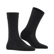 Falke Strømper Sensitive London Sock Svart bomull Str 35/38 Dame