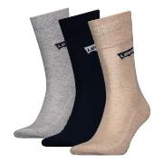 Levis Strømper 3P Base Regular Cut Sock Mixed Str 39/42 Herre