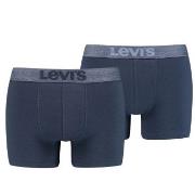 Levis 2P Organic Cotton Base Boxer Marine bomull X-Large Herre