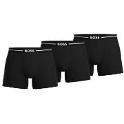 BOSS 3P Boxer Brief Bold Svart bomull Small Herre