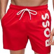 BOSS Badebukser Octopus Swimshort Rød polyamid X-Large Herre