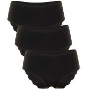 Missya Truser 3P Seamless Tai Svart Small Dame