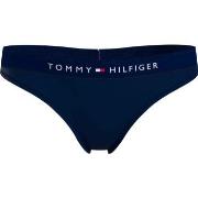 Tommy Hilfiger Truser Thongs Marine økologisk bomull X-Large Dame