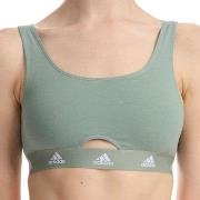 adidas BH Scoop Bralette Grønn bomull Small Dame