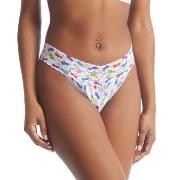 Hanky Panky Truser Printed Original Rise Thong Hvit m fargemønster nyl...