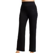 Damella Bamboo Lounge Pants Svart Bambus Medium Dame