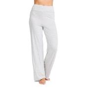 Damella Bamboo Lounge Pants Gråmelerad Bambus X-Large Dame