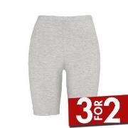 Damella Truser Bamboo Shorts Lysgrå Bambus Medium Dame
