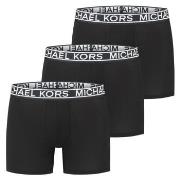 Michael Kors 3P Mesh Tech Boxer Brief Svart nylon Large Herre