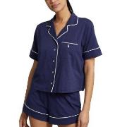 Polo Ralph Lauren Short Sleeve PJ Set Marine X-Large Dame