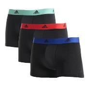 adidas 3P Active Flex Cotton Trunk Svart/Grønn bomull Large Herre