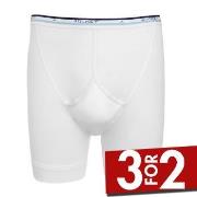 Jockey Cotton Midway Brief Hvit bomull Medium Herre