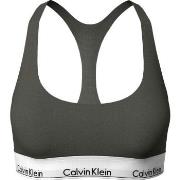 Calvin Klein BH Modern Cotton Bralette Unlined Oliven Large Dame