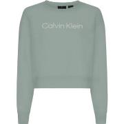 Calvin Klein Sport Essentials PW Pullover Sweater Blå bomull Small Dam...