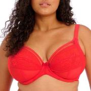 Elomi BH Kendra Underwire Plunge Bra Rød H 95 Dame