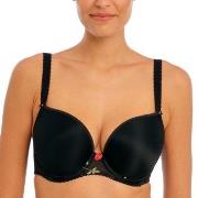 Freya BH Rose Blossom UW Moulded Plunge T-Shirt Bra Svart I 75 Dame